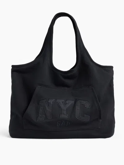Gap Large Nyc Hoodie Tote In Black