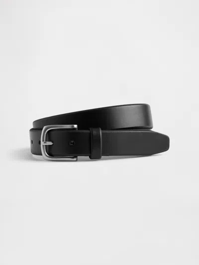 Gap Leather Belt In Black