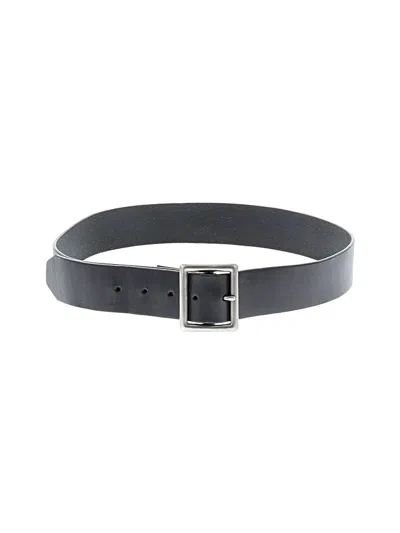 Pre-owned Gap Leather Belt In Black