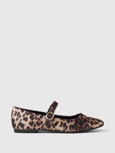Gap Leopard Ballet Flats In Leopard Print
