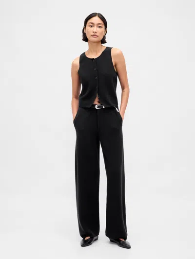 Gap Lightweight Cashsoft Tailored Pants In Black
