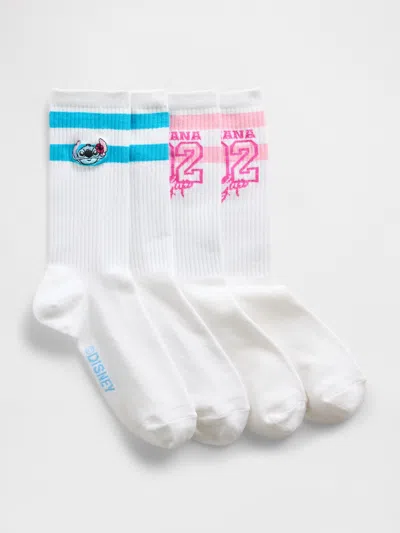 Gap Lilo & Stitch Adult Crew Socks (2-pack)