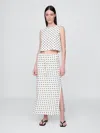 Gap Linen-blend Midi Skirt