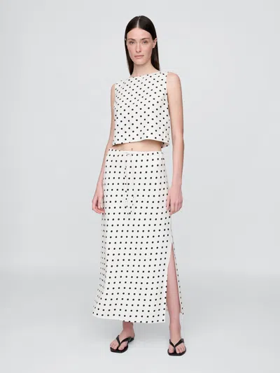 Gap Linen-blend Midi Skirt