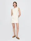 Gap Linen-blend Mini Shift Dress In White