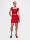 GAP LINEN-BLEND MINI SKORT