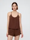 Gap Linen-blend Pj Cami