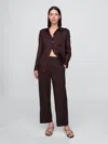 Gap Linen-blend Relaxed Straight Ankle Pants