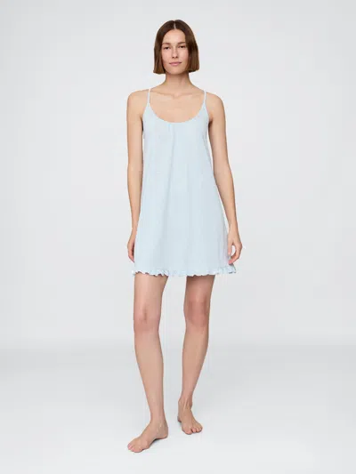 Gap Linen-blend Ruffle Pj Dress