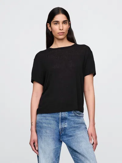Gap Linen-blend T-shirt