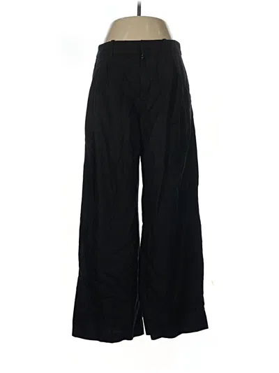 Pre-owned Gap Linen Pants In Black