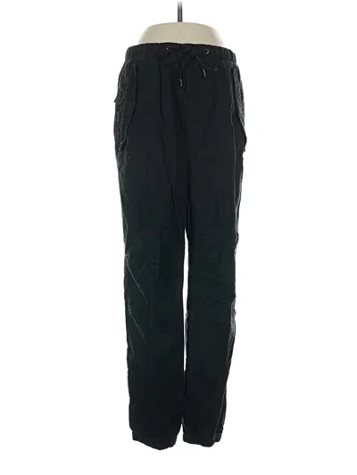Pre-owned Gap Linen Pants In Black