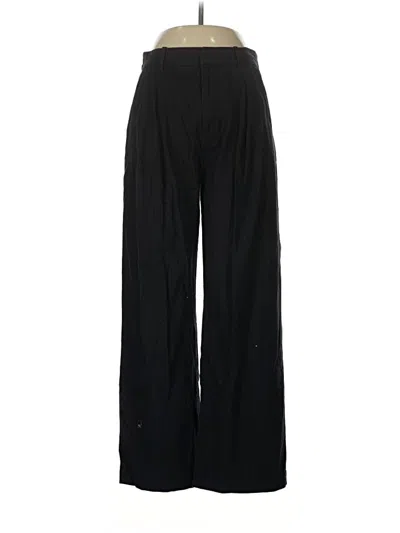 Pre-owned Gap Linen Pants In Black