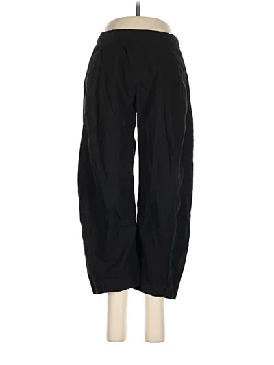 Pre-owned Gap Linen Pants In Black