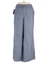 Gap Linen Pants In Blue