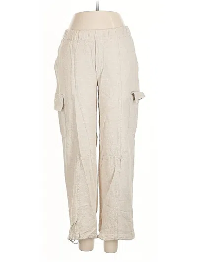 Pre-owned Gap Linen Pants In Brown