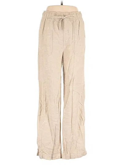 Pre-owned Gap Linen Pants In Brown