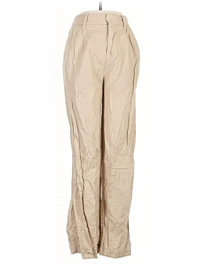 Pre-owned Gap Linen Pants In Brown