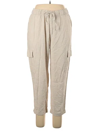 Pre-owned Gap Linen Pants In Brown
