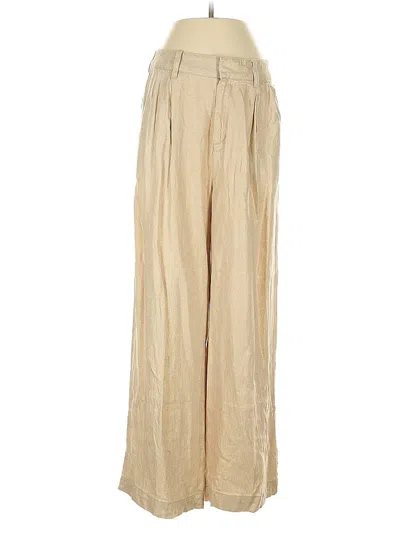 Pre-owned Gap Linen Pants In Brown