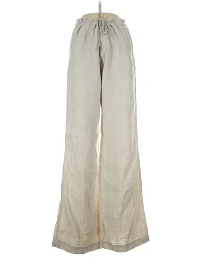 Pre-owned Gap Linen Pants In Brown