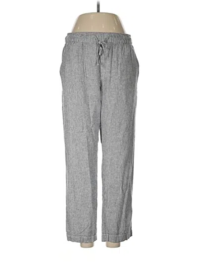 Pre-owned Gap Linen Pants In Gray
