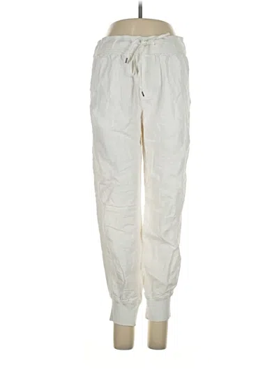 Pre-owned Gap Linen Pants In Ivory