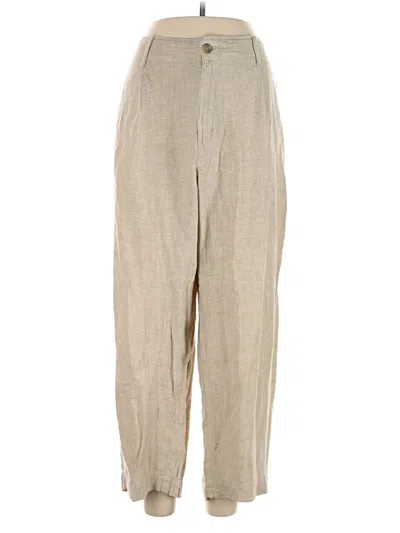 Gap Linen Pants In Neutral