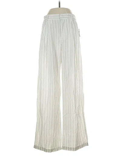 Pre-owned Gap Linen Pants In Silver