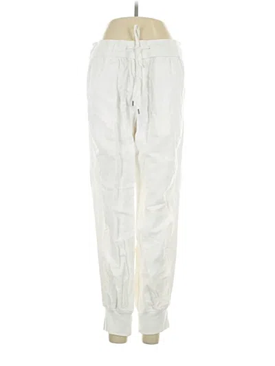Pre-owned Gap Linen Pants In White