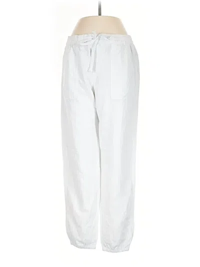 Pre-owned Gap Linen Pants In White