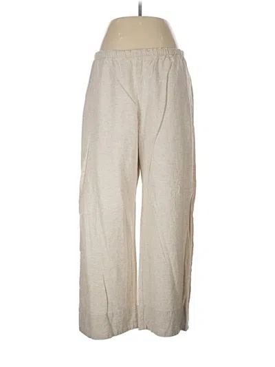 Pre-owned Gap Linen Pants In White