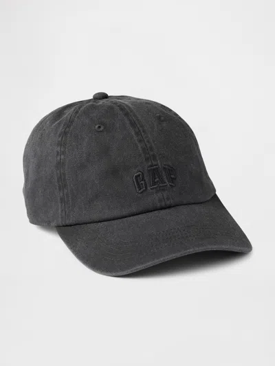 Gap Logo Baseball Hat In Black