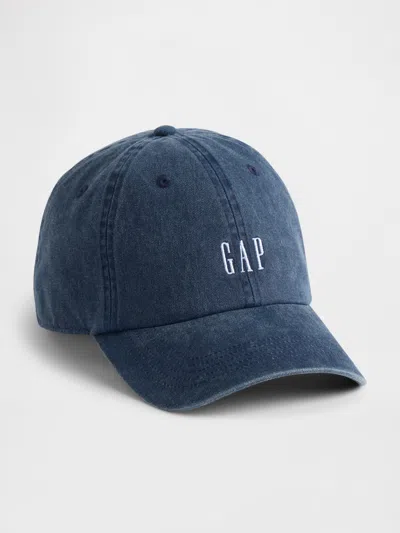 Gap Logo Baseball Hat In Blue