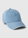 Gap Logo Baseball Hat In Denim