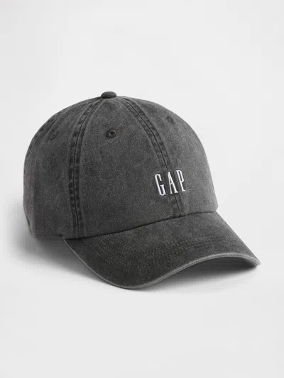 Gap Logo Baseball Hat In Gray