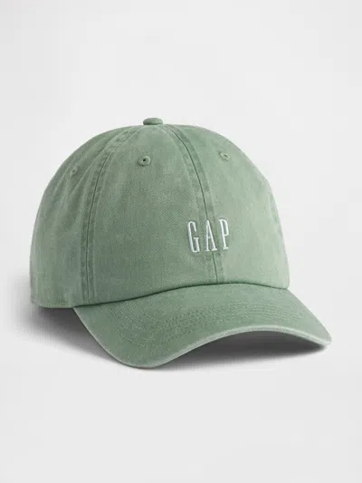 Gap Logo Baseball Hat In Green