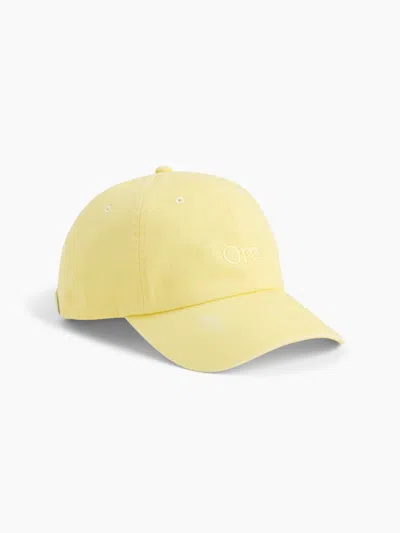 Gap Logo Baseball Hat In Om Yellow