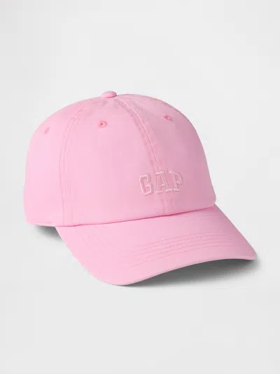 Gap Logo Baseball Hat In Parisian Pink
