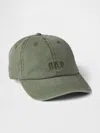 Gap Logo Baseball Hat In Thyme