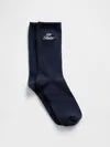 Gap Logo Crew Socks In Navy