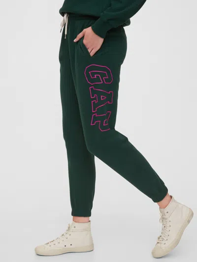 Gap Logo Heavyweight Easy Joggers In Green
