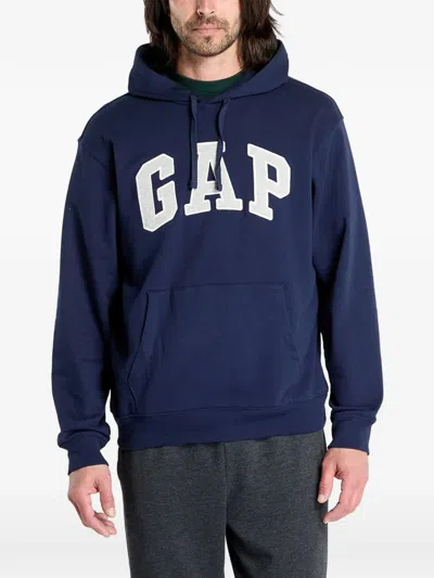 Gap Logo Hoodie In Blue