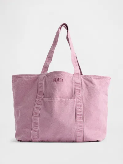 Gap Logo Tote Bag In Pink