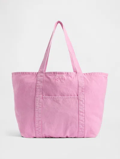 Gap Logo Tote Bag In Pink