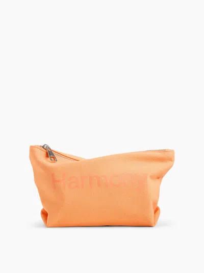 Gap Logo Zip Pouch In Harmony Orange