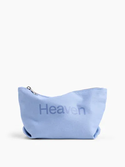 Gap Logo Zip Pouch In Heaven Blue