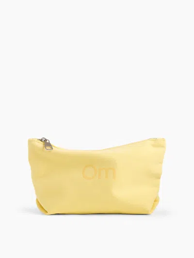 Gap Logo Zip Pouch In Om Yellow
