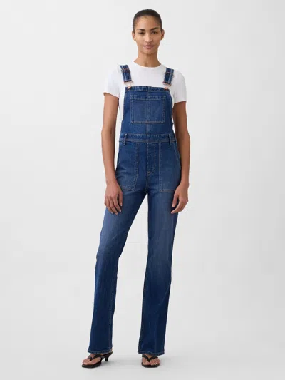 Gap Long & Lean Overalls In Blue
