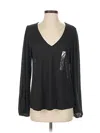 Gap Long Sleeve Blouse In Black